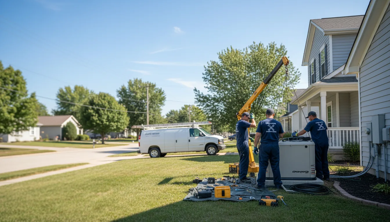 Generator Installation in State Line, IN near me